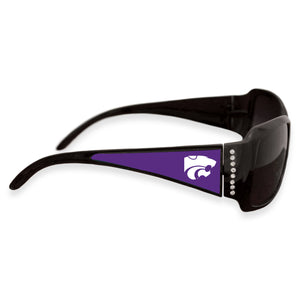 Kansas State Wildcats Fashion Brunch College Sunglasses - Black
