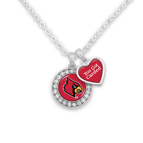 Louisville Cardinals Spirit Slogan Necklace