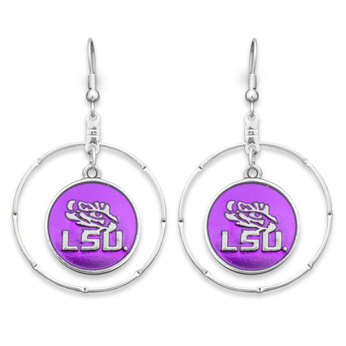 LSU Tigers Campus Chic Earrings