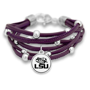 LSU Tigers Lindy Bracelet