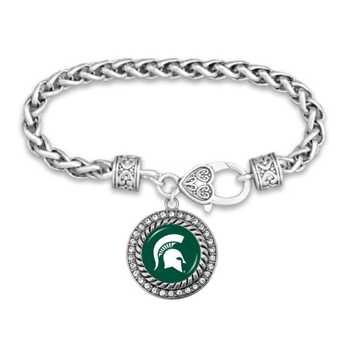 Michigan State Spartans Bracelet- Allie