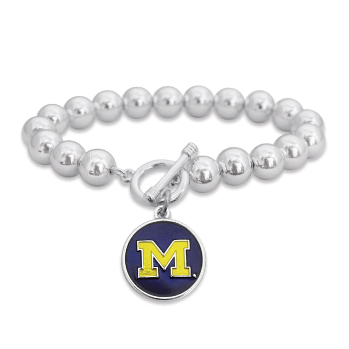 Michigan Wolverines Society Bracelet