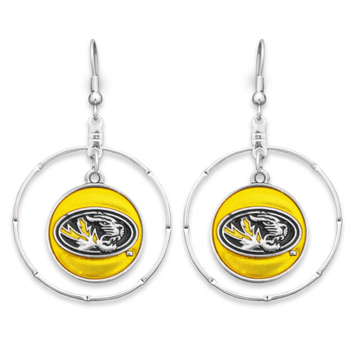 Missouri Tigers Campus Chic Earrings