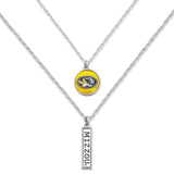 Missouri Tigers Double Down Necklace