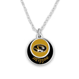 Missouri Tigers Stacked Disk Necklace