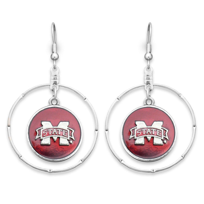 Mississippi State Bulldogs Campus Chic Earrings