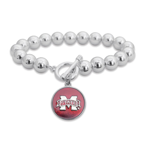 Mississippi State Bulldogs Society Bracelet