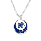 Memphis Tigers Stacked Disk Necklace