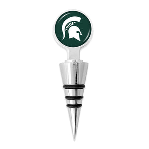Michigan State Spartans Metal Made Wine Stopper