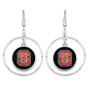NC State Wolfpack Campus Chic Earrings
