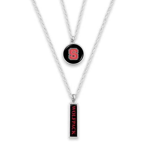 NC State Wolfpack Double Layer Necklace