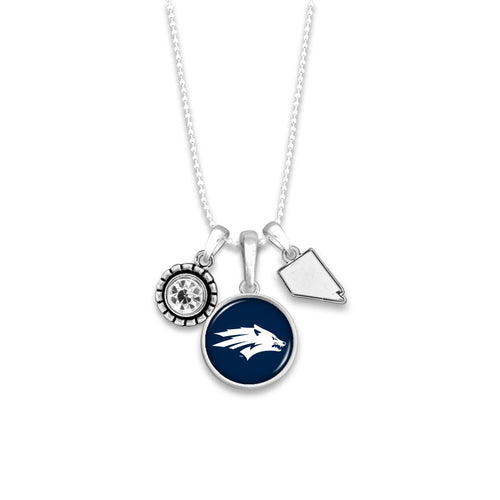 Nevada Wolf Pack Home Sweet School Necklace