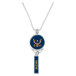 U.S. Navy Logo Car Charm for Mom