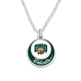 Ohio Bobcats Stacked Disk Necklace