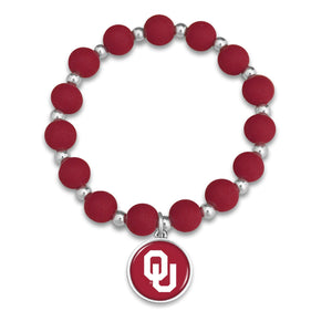 Oklahoma Sooners Leah Bracelet