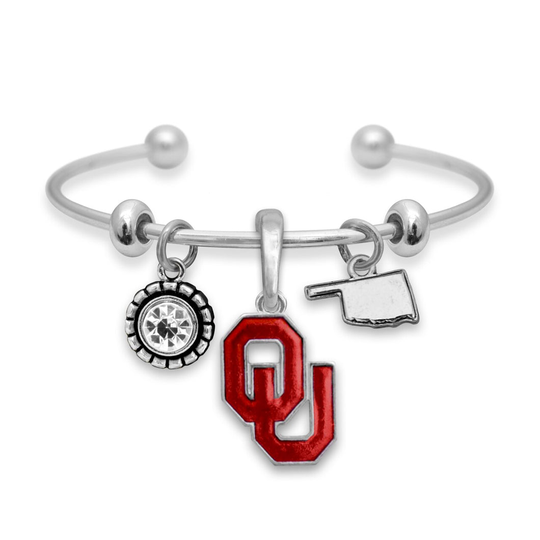 Oklahoma Sooners Home Sweet School Bracelet