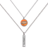 Oklahoma State Cowboys Double Down Necklace