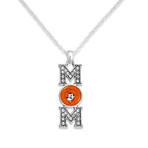 Oklahoma State Cowboys MOM Necklace
