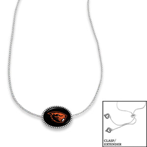 Oregon State Beavers Adjustable Slider Bead Necklace