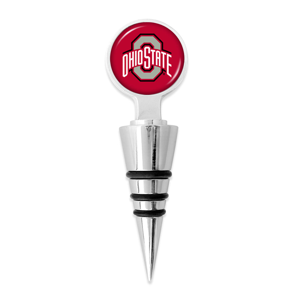 Ohio State Buckeyes Metal Made Wine Stopper