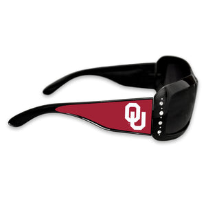 Oklahoma Sooners Fashion It Girl College Sunglasses - Black