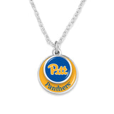 Pittsburgh Panthers Stacked Disk Necklace
