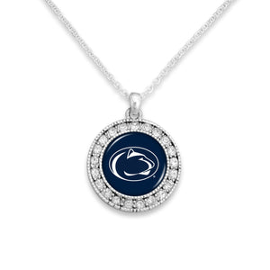 Penn State Nittany Lions Crystal Charm Necklace- Kenzie