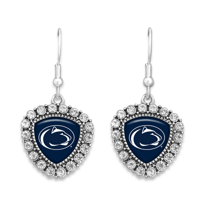 Penn State Nittany Lions Brooke Crystal Earrings