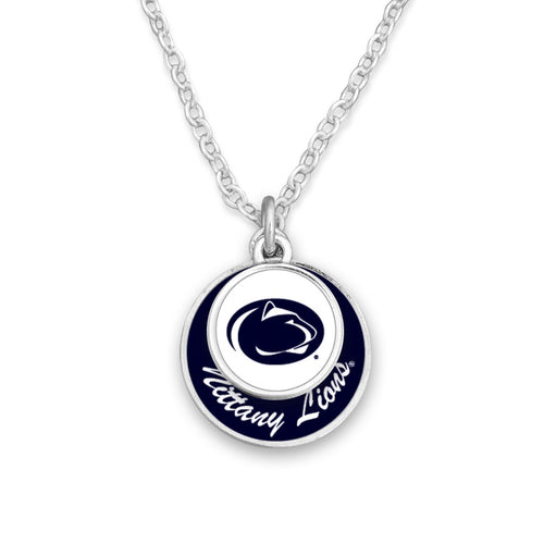 Penn State Nittany Lions Stacked Disk Necklace