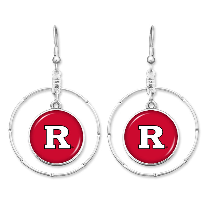 Rutgers Scarlet Knights Campus Chic Earrings