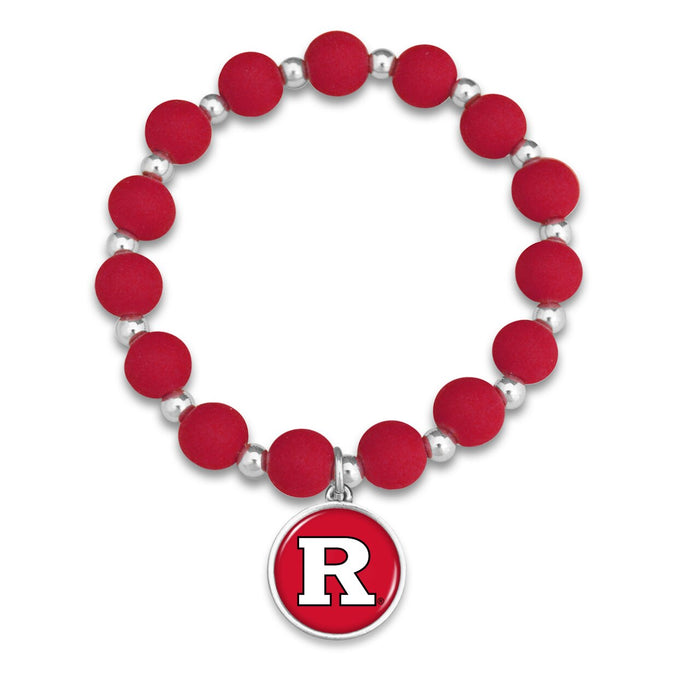 Rutgers Scarlet Knights Leah Bracelet