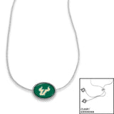 South Florida Bulls Adjustable Slider Bead Necklace
