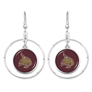 Texas State Bobcats Campus Chic Earrings
