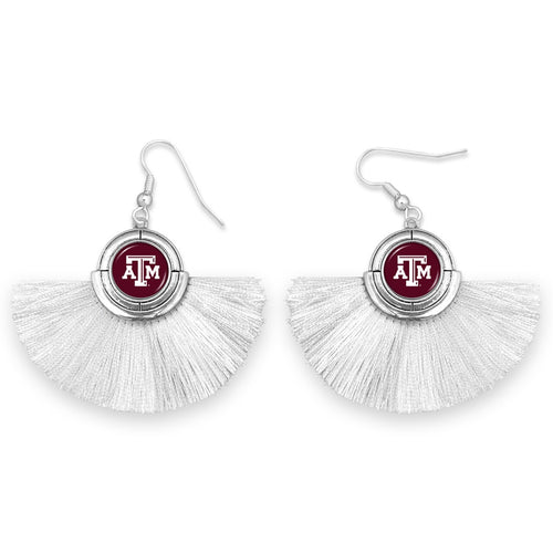 Texas A&M Aggies Tassel Earrings