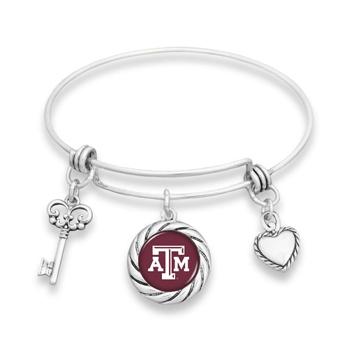 Texas A&M Aggies Twisted Rope Bracelet