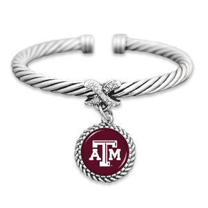 Texas A&M Aggies Bangle Cuff Bracelet