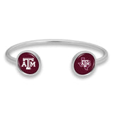 Texas A&M Aggies Duo Dome Cuff Bracelet