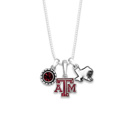 Texas A&M Aggies Home Sweet School Necklace