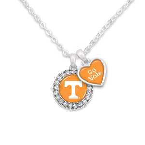 Tennessee Volunteers Spirit Slogan Necklace