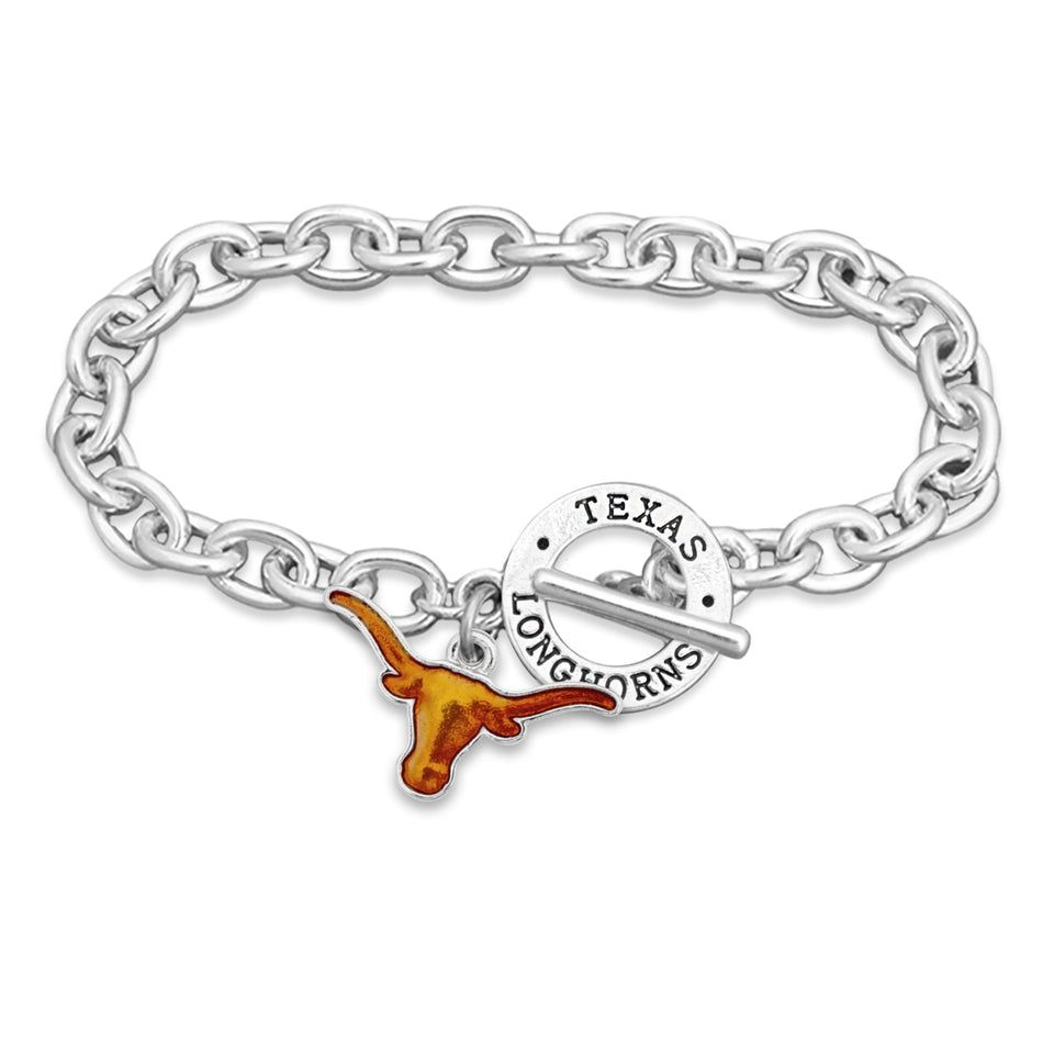Texas Longhorns Bracelet- Audrey Toggle