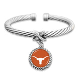 Texas Longhorns Bangle Cuff Bracelet