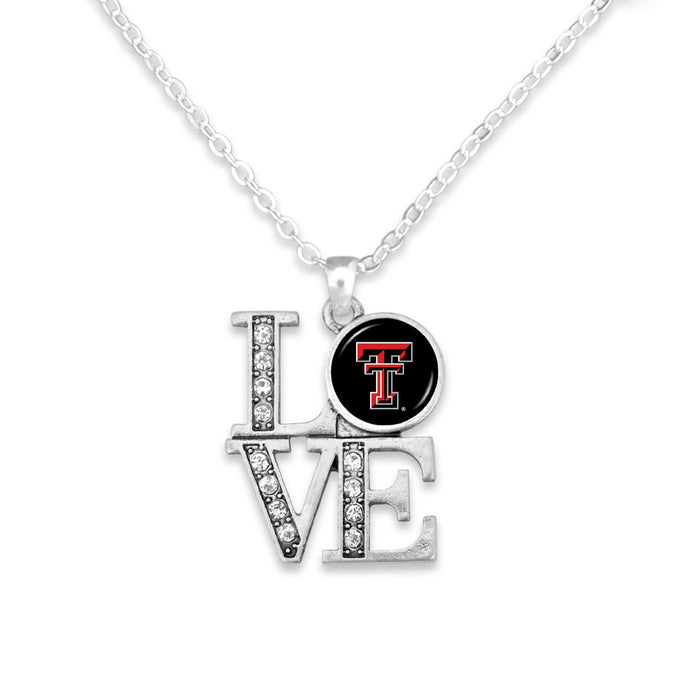 Texas Tech Raiders LOVE Necklace