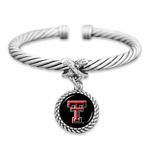 Texas Tech Raiders Bangle Cuff Bracelet