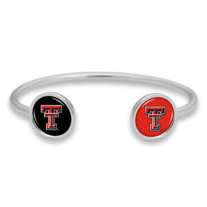Texas Tech Raiders Duo Dome Cuff Bracelet