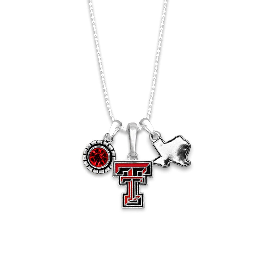 Texas Tech Raiders Home Sweet School Necklace