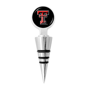 Texas Tech Red Raiders Metal Made Wine Stopper