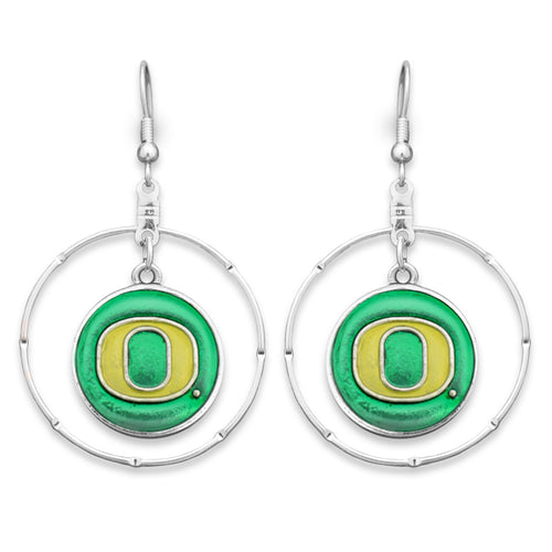 Oregon Ducks Campus Chic Earrings