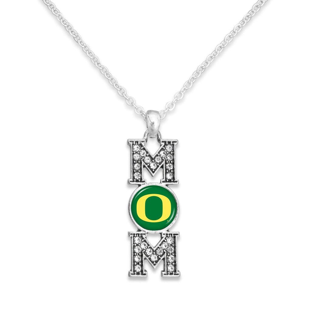 Oregon Ducks MOM Necklace