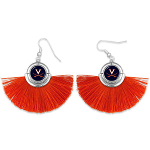 Virginia Cavaliers Tassel Earrings