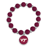 Virginia Tech Hokies Leah Bracelet